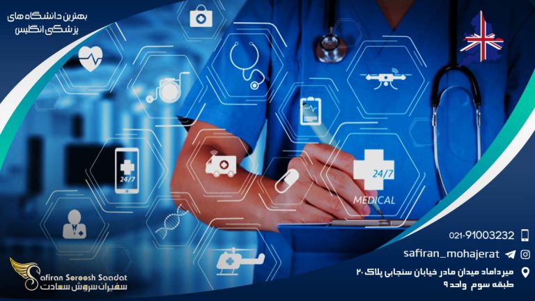 بهترین دانشگاه های پزشکی انگلیس