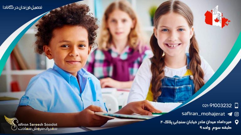 تحصیل فرزندان در کانادا