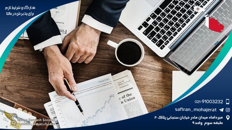 مدارک و شرایط لازم برای پذیرش در مالتا