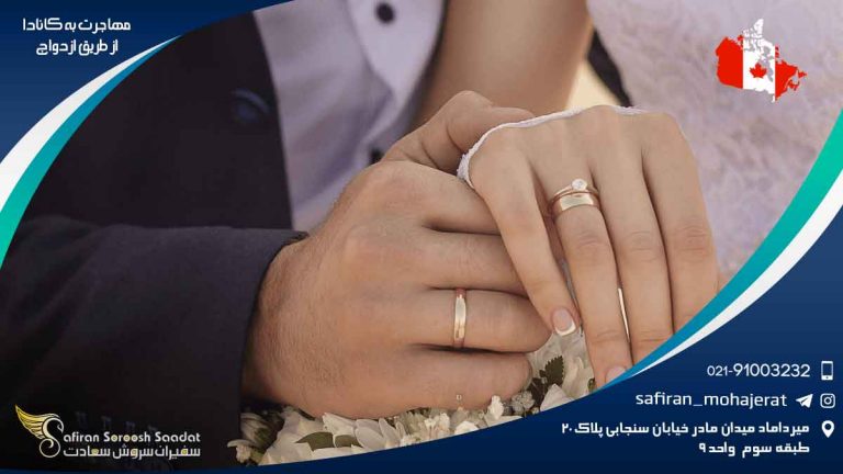 مهاجرت به کانادا از طریق ازدواج