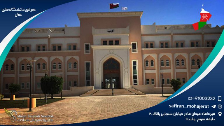 معرفی دانشگاه های عمان