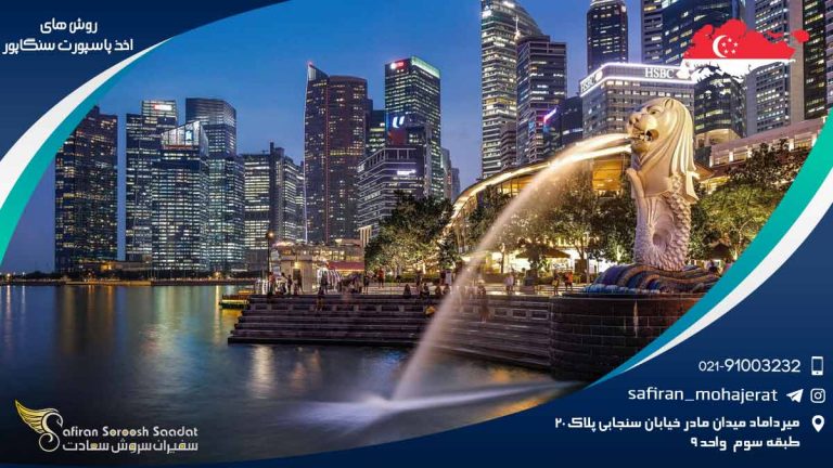 روش های اخذ پاسپورت سنگاپور