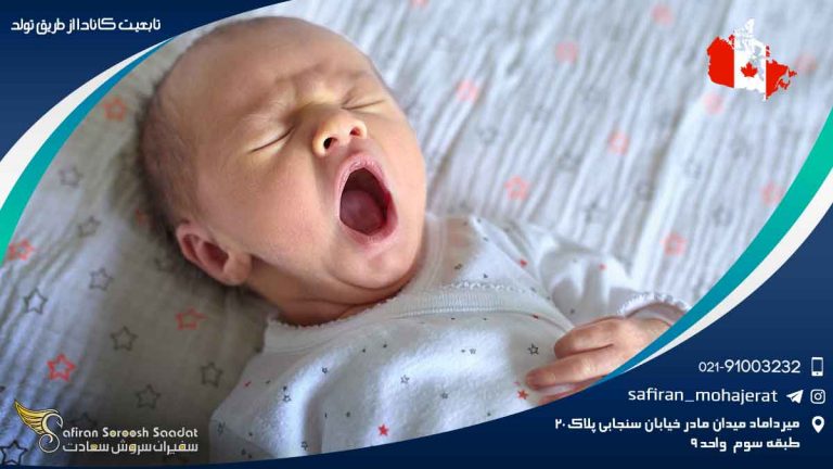 تابعیت کانادا از طریق تولد