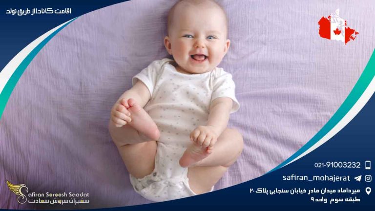 اقامت کانادا از طریق تولد