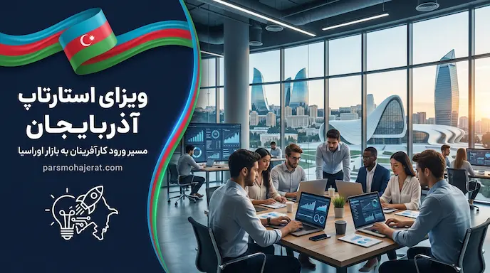 ویزای استارتاپ و کارآفرینی در آذربایجان ۲۰۲۶ | ثبت شرکت و نوآفرینی
