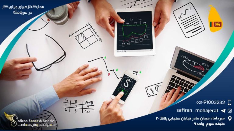 مدارک لازم برای ویزای کار در سریلانکا