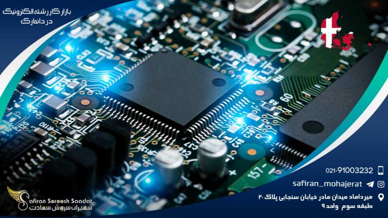 بازار کار رشته الکترونیک در دانمارک