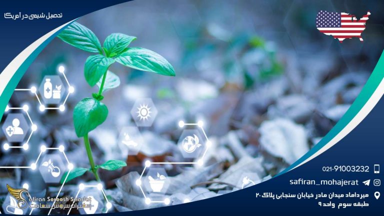 تحصیل شیمی در آمریکا