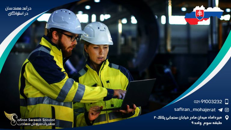 درآمد مهندسان در اسلواکی