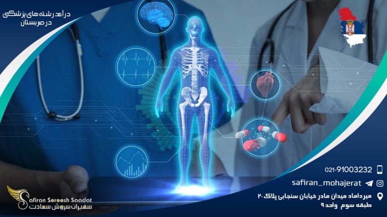 درآمد رشته های پزشکی در صربستان