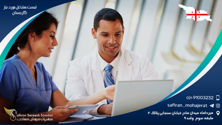 لیست مشاغل مورد نیاز گرجستان