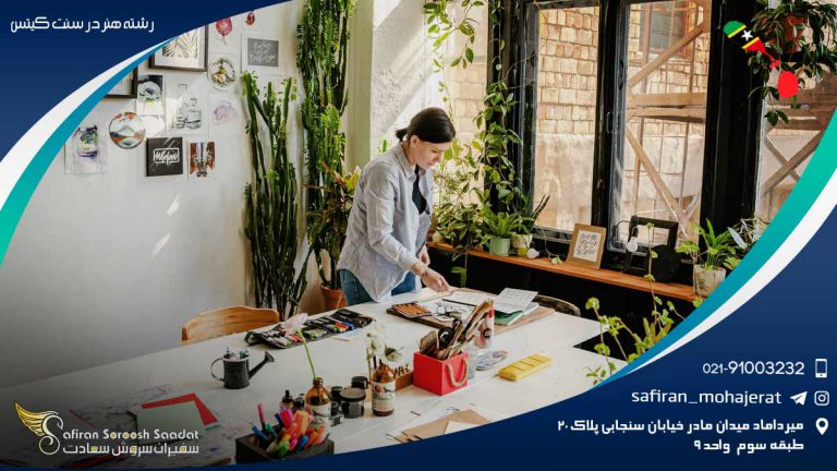 رشته هنر در سنت کیتس