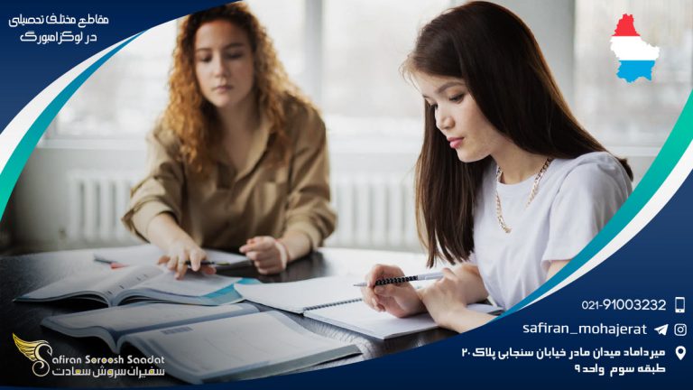 مقاطع مختلف تحصیلی در لوکزامبورگ