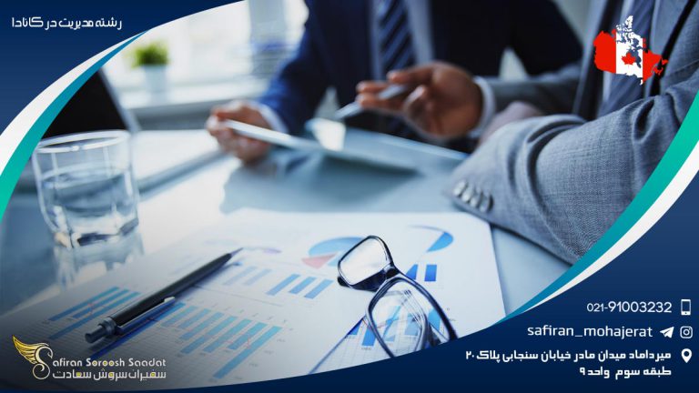 رشته مدیریت در کانادا