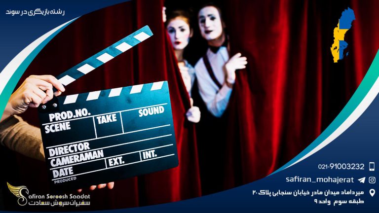 رشته بازیگری در سوئد