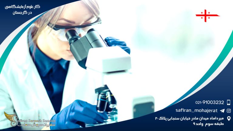 کار علوم آزمایشگاهی در گرجستان