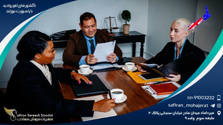 کشورهای لغو روادید با پاسپورت نیوزلند