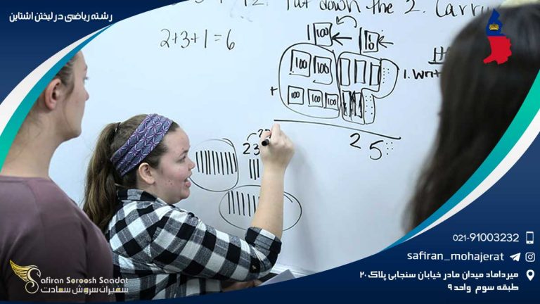 رشته ریاضی در لیختن اشتاین