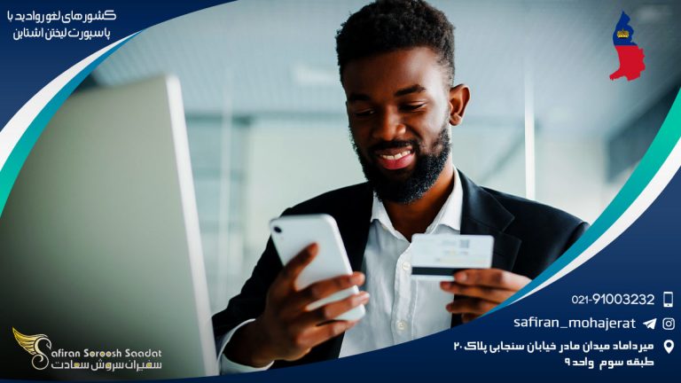 کشورهای لغو روادید با پاسپورت لیختن اشتاین