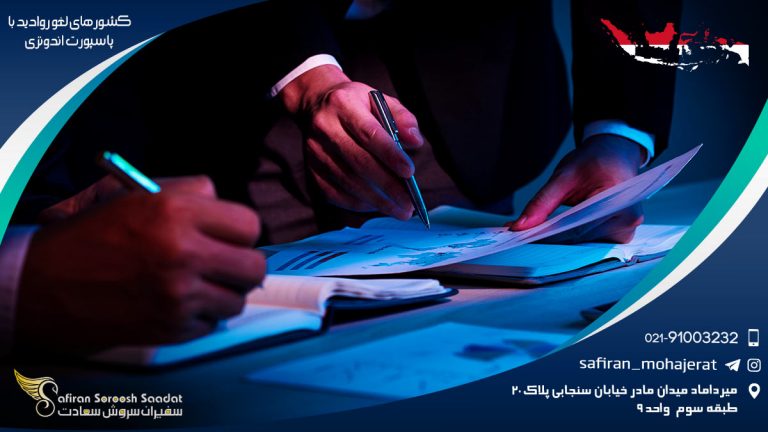 کشورهای لغو روادید با پاسپورت اندونزی