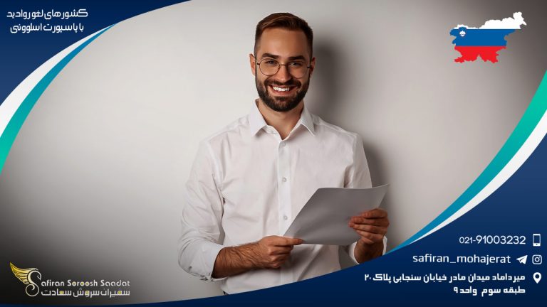 کشورهای لغو روادید با پاسپورت اسلوونی