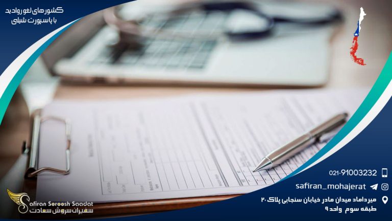 کشورهای لغو روادید با پاسپورت شیلی