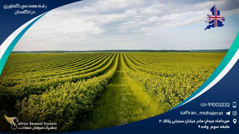 رشته مهندسی کشاورزی در انگلستان