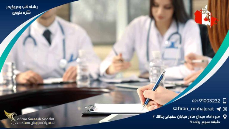 رشته قلب و عروق در کره جنوبی