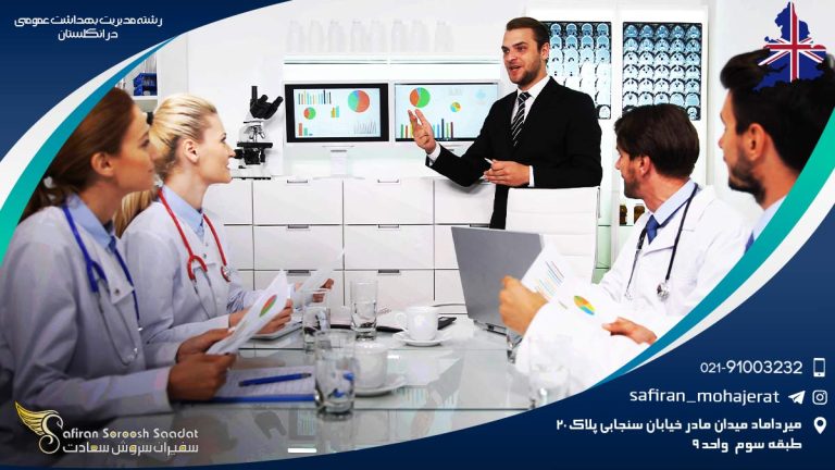 رشته مدیریت بهداشت عمومی در انگلستان