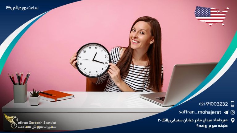 ساعت جورجیا آمریکا