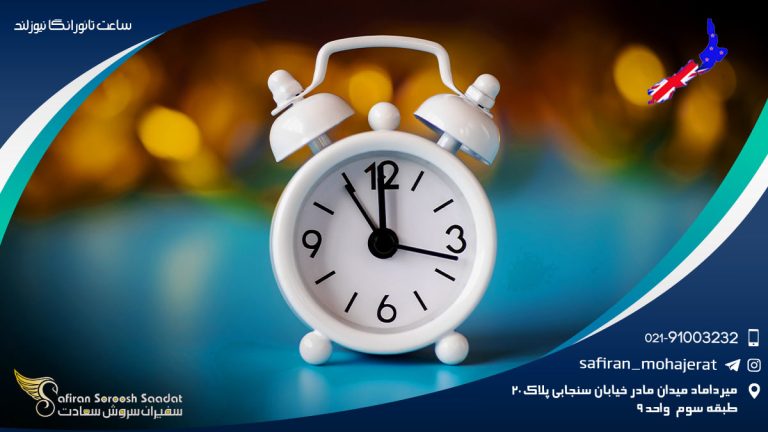 ساعت تائورانگا نیوزلند