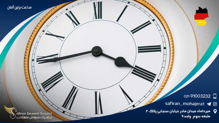 ساعت برلین آلمان