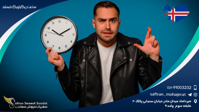 ساعت ریکیاویک ایسلند