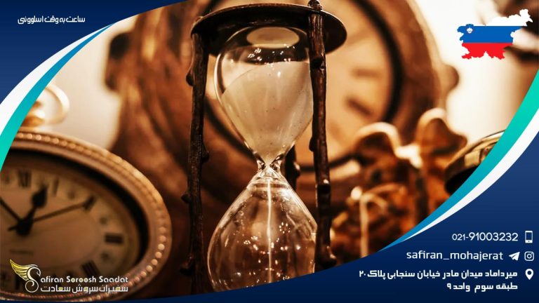 ساعت به وقت اسلوونی