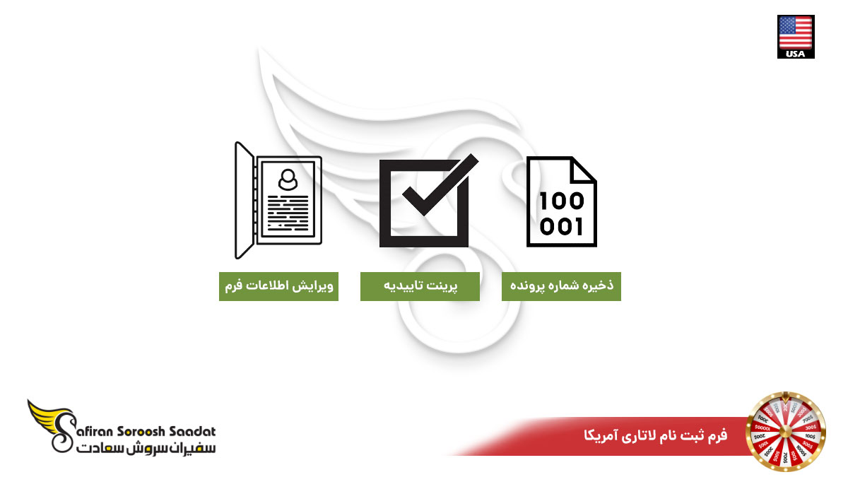 شرایط فرم ثبت نام لاتاری