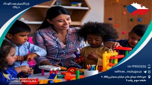 بازار کار مربیان مهد کودک در چک