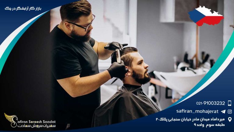 بازار کار آرایشگر در چک