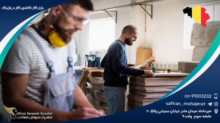 بازار کار کاشی کار در بلژیک