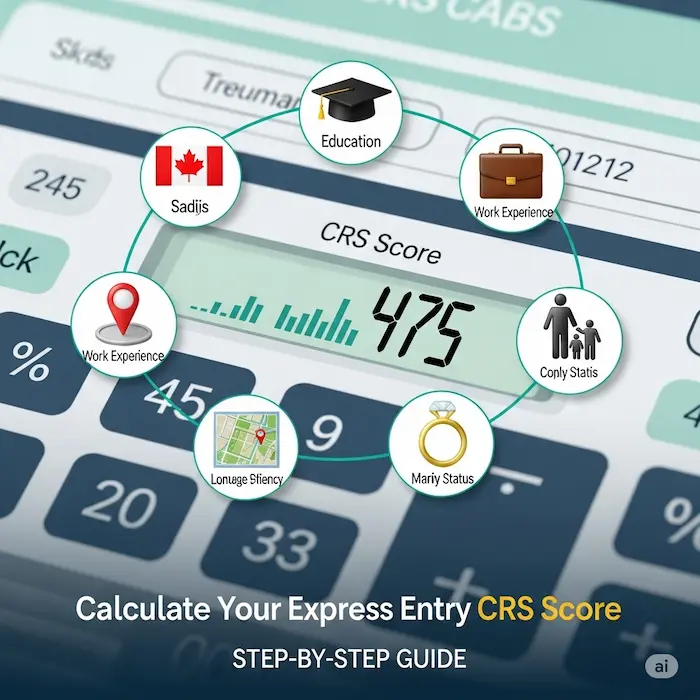 محاسبه امتیاز CRS