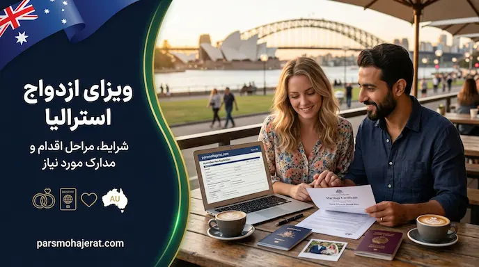 راهنمای جامع شرایط و مدارک ویزای پارتنر و ازدواج استرالیا در سال 2026