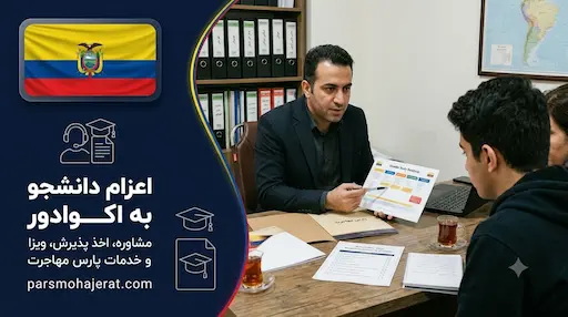 موسسه اعزام دانشجو به اکوادور ۲۰۲۶: اخذ پذیرش قطعی و تضمین ویزا