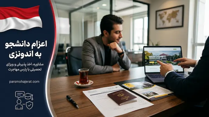 موسسه اعزام دانشجو به اندونزی ۲۰۲۶: اخذ پذیرش قطعی و تضمین ویزا