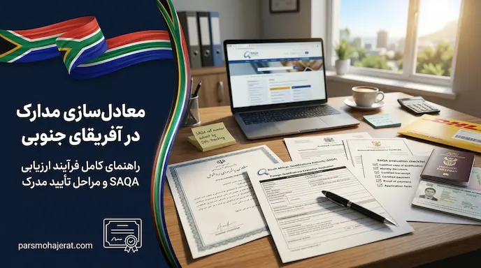 راهنمای جامع معادل‌سازی مدارک تحصیلی (SAQA) آپدیت ۲۰۲۶