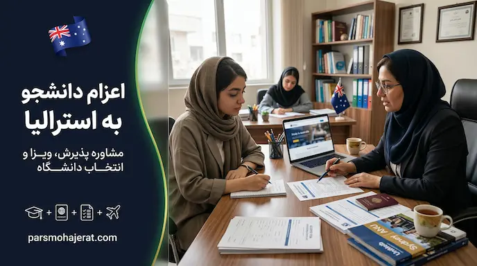 موسسه اعزام دانشجو به استرالیا ۲۰۲۶: اخذ پذیرش قطعی و تضمین ویزا