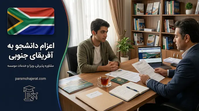 موسسه اعزام دانشجو به آفریقای جنوبی ۲۰۲۶: اخذ پذیرش قطعی و تضمین ویزا