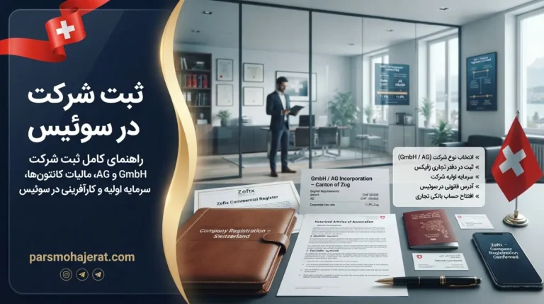 ثبت شرکت و کارآفرینی در سوئیس | شرایط راه‌اندازی کسب‌وکار ۲۰۲۶