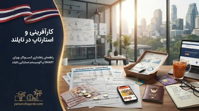 راهنمای جامع کارآفرینی و استارتاپ در تایلند ۲۰۲۶ | شرایط ویزای SMART