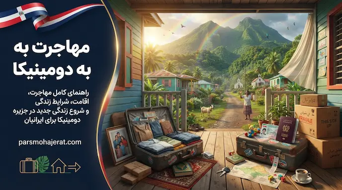 راهنمای جامع مهاجرت به دومینیکا ۲۰۲۶ | بررسی صفر تا صد تمام روش‌ها