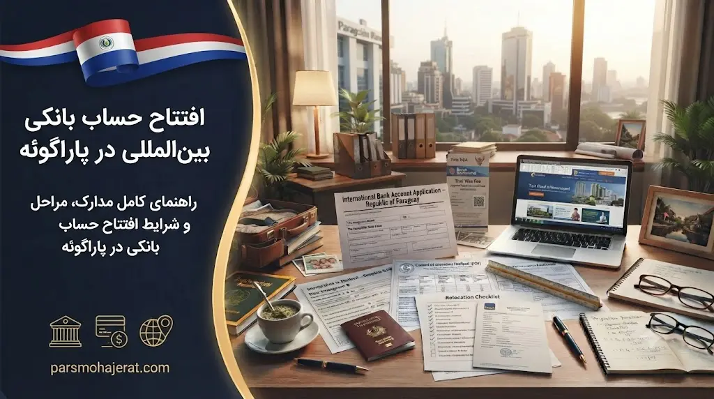 راهنمای جامع شرایط افتتاح حساب بانکی بین المللی در پاراگوئه