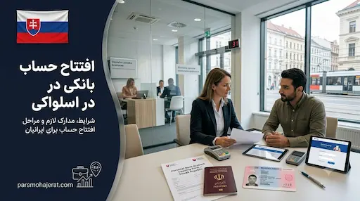 راهنمای جامع افتتاح حساب بانکی در اسلواکی برای ایرانیان (۲۰۲۶)